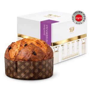 Panettone Tradicional De Vivo 1 kg con caja regalo y reconocimiento Gambero Rosso Top Italian Food 2025