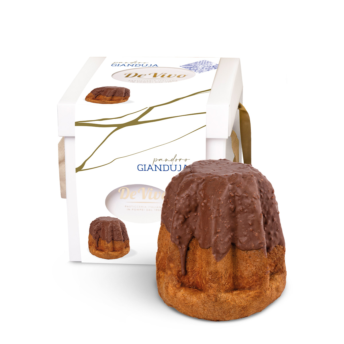 Pandoro de Gianduja De Vivo 1,2kg Pandoro de Gianduja De Vivo 1,2kg