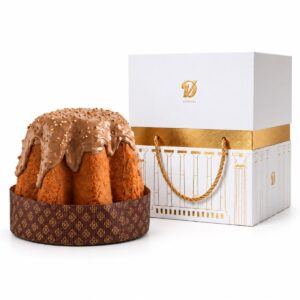 Pandoro de Gianduja De Vivo 1 kg con crema Gianduja 200 g y caja regalo