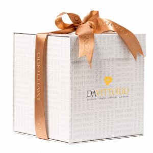 Panettone Da Vittorio de Chocolate 1 kg en estuche regalo con lazo dorado