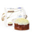 panettone artesanal de vivo al limón con cobertura de chocolate blanco y crema de limón