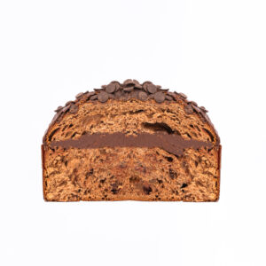 Panettone de chocolate negro y ron De Vivo 1,2 kg interior con relleno cremoso