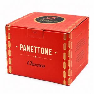Panettone Tradicional Bodrato 1 kg en caja roja Classico
