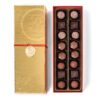 Bombones surtidos Bodrato Gold Edition 200g caja regalo pralinés y trufas