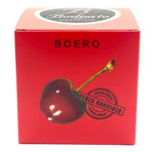 Cerezas con grappa 200g cubiertas de chocolate negro 60% bombones