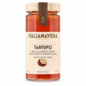 Salsa de Tomate con Trufa Negra Italianavera 300 g en tarro de cristal