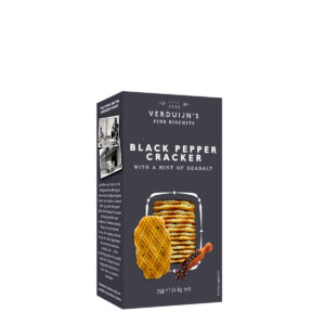 Galletas Saladas con Pimienta Negra 75g