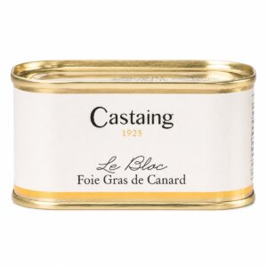 Bloc de Foie Gras de Pato 88% Castaing 130 g en lata