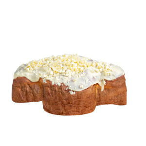 Colomba de Pascua Delicia de Limón De Vivo 1,2 kg, colomba italiana artesanal con cobertura de chocolate blanco y virutas