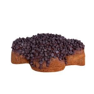 Colomba de Pascua de Chocolate y Ron de Jamaica De Vivo 1,2 kg, colomba italiana artesanal con cobertura de chocolate