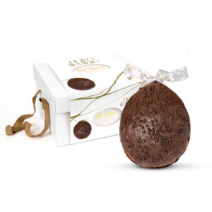 Uovo lievitato de Pascua De Vivo de chocolate y pistacho con estuche premium
