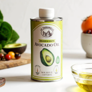 aceite de aguacate la tourangelle avocado oil premium botella metalica uso en crudo y cocina