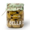 Aceitunas verdes Bella di Cerignola 550g en salmuera Fratepietro