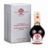 Vinagre Balsámico Tradicional de Módena DOP Affinato 12 años Malpighi 100 ml con botella y estuche plateado