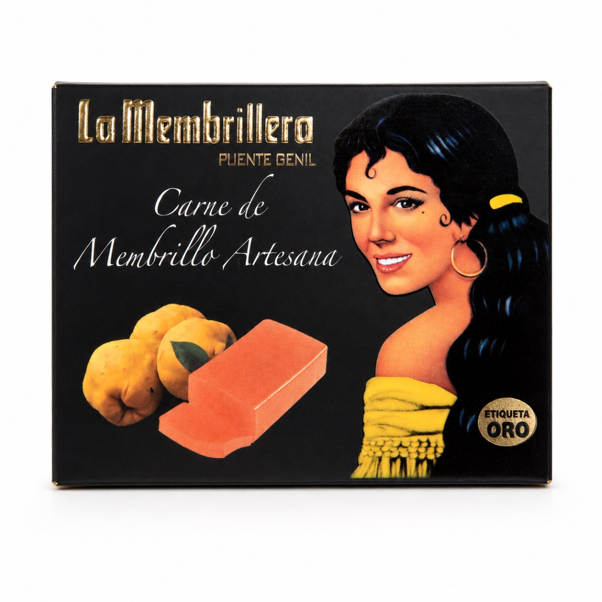Carne de Membrillo Artesana La Membrillera Etiqueta Oro 250 g Carne de Membrillo Artesana Etiqueta Oro La Membrillera 250 g en caja