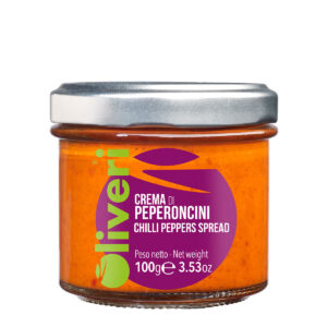 Crema de peperoncino picante Oliveri chilli peppers spread