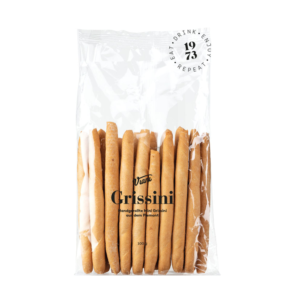 Grissini Italianos Artesanos Viani 100g Grissini italianos artesanos Viani handrolled mini grissini 100g