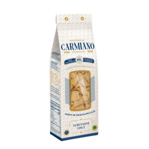 Pasta Tubetti Lisci IGP Gragnano Carmiano 500g sémola trafilata al bronzo