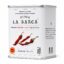 Pimentón Ahumado DOP La Vera Picante Finca La Barca 70 g en lata metálica sobre fondo blanco