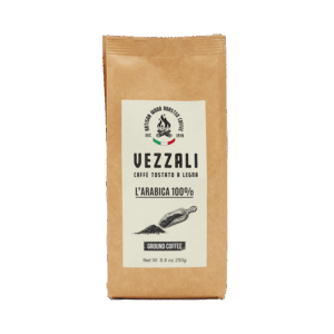 Café molido 100% Arábica · Tostado a leña · 250g