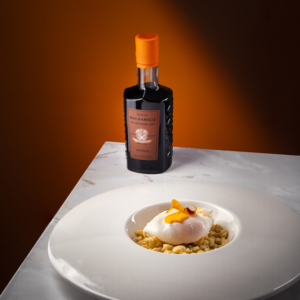 vinagre balsamico de modena igp bronze malpighi huevo poché cocina gourmet