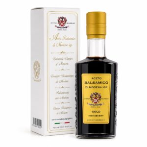 Vinagre Balsámico de Módena IGP Gold Malpighi 250 ml con estuche