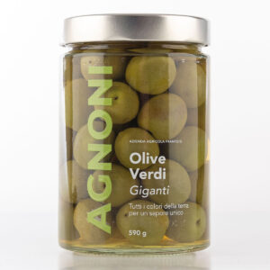 Aceitunas verdes dulces italianas 590g