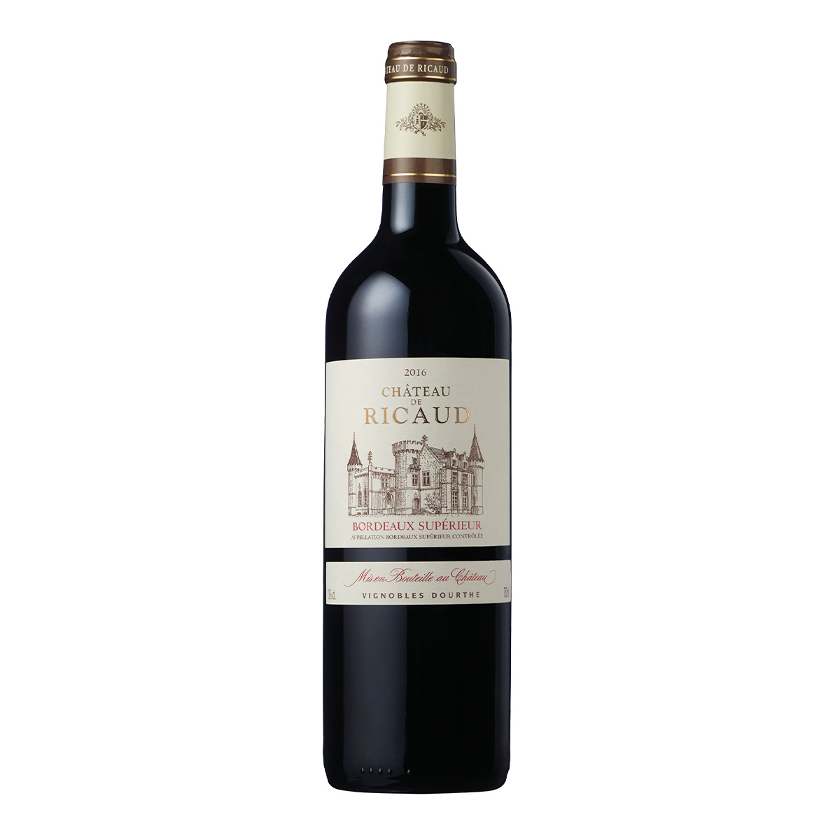 Château de Ricaud Bordeaux Supérieur 2016 75 cl Château de Ricaud Bordeaux Supérieur 2016 75 cl