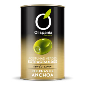 Aceitunas verdes extragrandes rellenas de anchoa 350g
