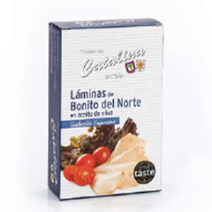 Laminas de bonito del norte en aceite de oliva 95 g