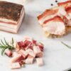 Guanciale de Colonnata Mafalda 350 g, guanciale italiano artesanal curado