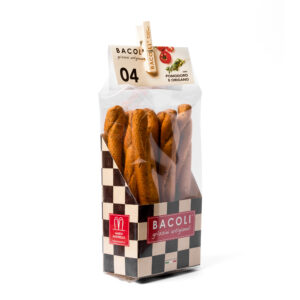 Grissini artesanales con tomate y orégano 150g