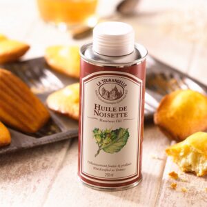 aceite de avellanas la tourangelle huile de noisette gourmet botella metalica uso en crudo y reposteria