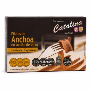 Anchoas Catalina del Cantábrico en Aceite de Oliva Selección Suprema 95 g