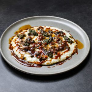 Risotto cremoso preparado con Arroz Carnaroli Classico Riserva San Massimo