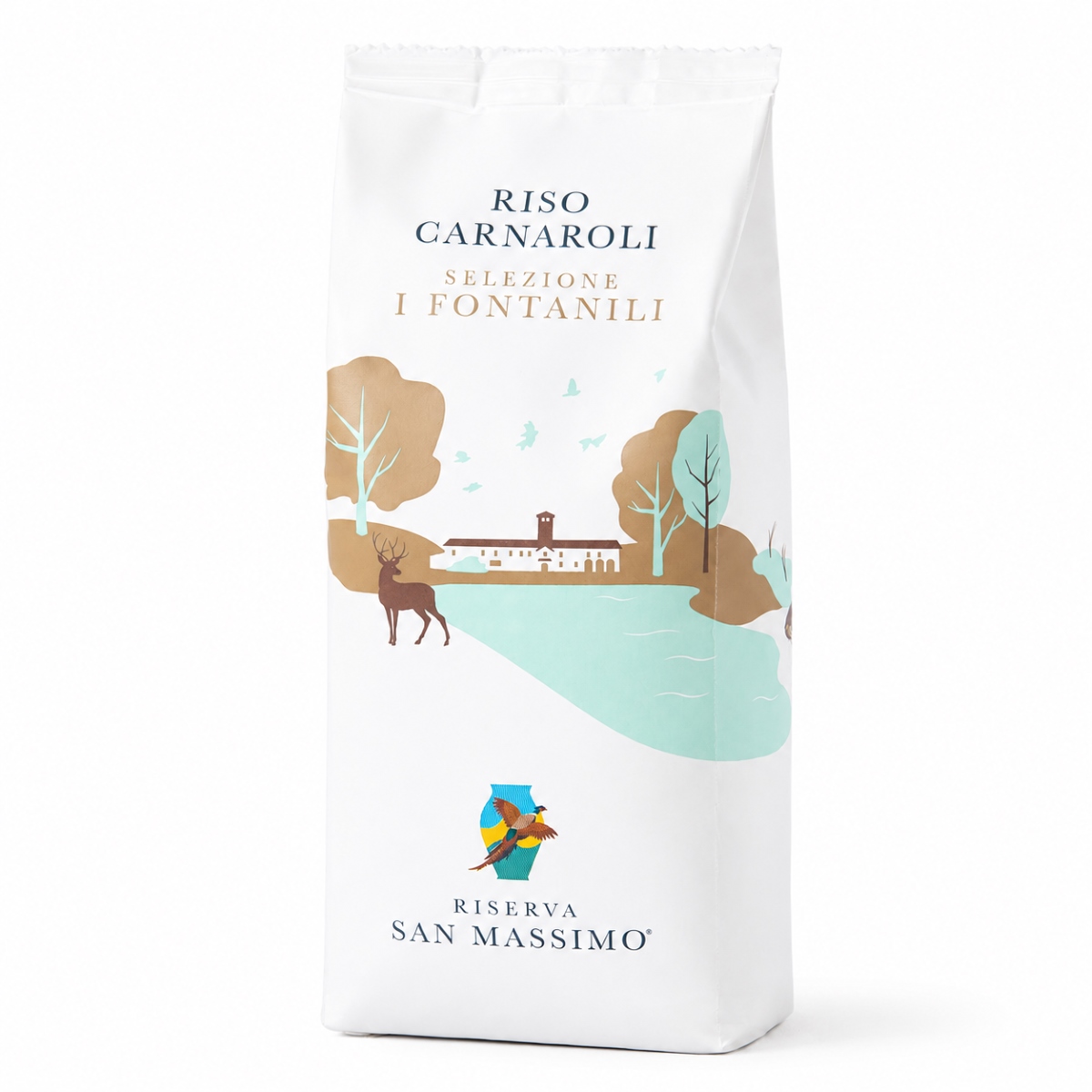 Arroz Carnaroli I Fontanili Riserva San Massimo · 1 kg Arroz Carnaroli I Fontanili Riserva San Massimo 1 kg para risotto italiano