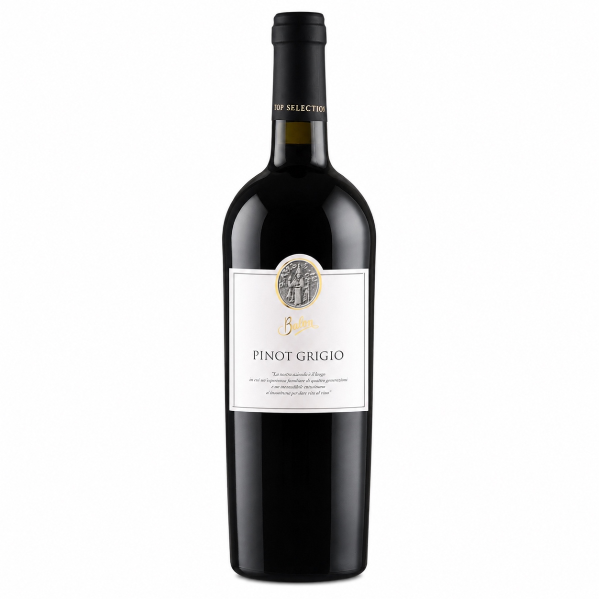 Balan Pinot Grigio 75 cl Vino blanco Balan Pinot Grigio 75 cl en botella