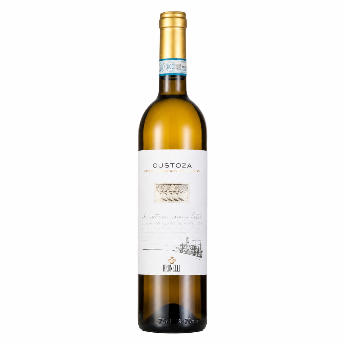 Brunelli Custoza DOC 75 cl Vino blanco Brunelli Custoza DOC 75 cl en botella