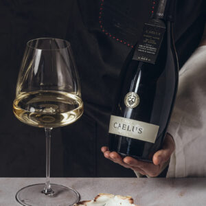 cava caelus pinot noir 2016 copa maridaje gourmet