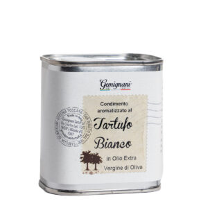Aceite de oliva virgen extra con trufa blanca Gemignani Tartufi · Condimento italiano gourmet