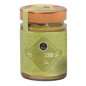 crema de pistacho Bodrato artesanal en tarro de cristal 250g