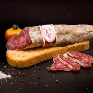 Llonganissa extra artesana Casa Prat 250g elaborada de forma tradicional con carne de cerdo seleccionada y curación natural