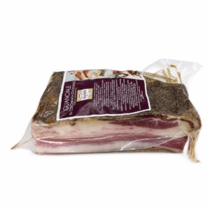 Guanciale de Colonnata Antica Larderia Mafalda 350 g charcutería italiana envasada al vacío