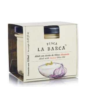 Alioli con Aceite de Oliva Ahumado Finca La Barca 120ml