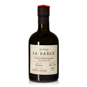 Aceite de Oliva Ahumado Arbequina Finca La Barca 250ml