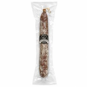 Llonganissa Extra Artesana Casa Prat 250 g en envase transparente