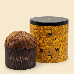 Panettone Ducale Alajmo 750g edición especial Philippe Starck chocolate gianduia en lata