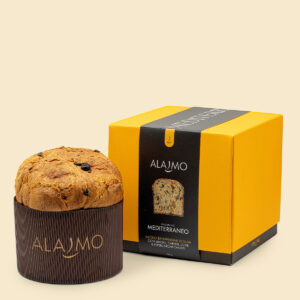 Panettone Mediterraneo Alajmo 750g panettone artesanal de fermentación lenta