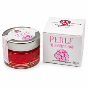 Perlas balsámicas Rosé Acetaia Malpighi al condimento rosé 50g