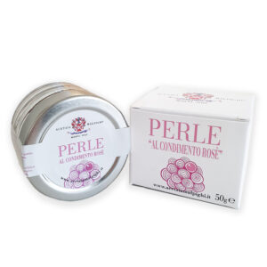 Perlas balsámicas rosé Acetaia Malpighi 50g condimento balsámico de Módena